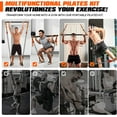 thumbnail image 2 of Pilates Bar Kit with Resistance Bands, Heavy Duty Equipment for Home Gym Workout, 2 of 7