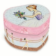Ballet Heart-Shape Music & Treasure Box