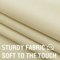 thumbnail image 3 of 2 PC Privacy Blackout Cafe Tiers Curtains Short Curtain Panels Rod Pocket, 3 of 15