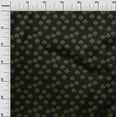 thumbnail image 2 of oneOone Viscose Jersey Black Fabric Floral & Flying Swan Block Diy Cloth Quilting Fabric Printed Fabric By Yard 60 Inches Wide, 2 of 5