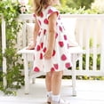 thumbnail image 4 of Cethrio Summer Dresses for Girls 2025, Gifts Cotton Casual Sundresses Holiday Dresses White Size 4 T, 4 of 5