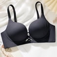 thumbnail image 6 of Gytharion Women's Push Up Bras Solid Color V Neck Adjustable Straps T Shirt Bras Smooth Everyday Underwire Bras, 6 of 7