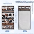 thumbnail image 5 of ZUXONGSY Car Seat Cover Towel Cow Geometric Print Towel Bucket Seat Covers Wear-Resistan Auto Front seat Protector Gift for Car Outdoor Sport Activities, 5 of 8