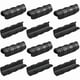 thumbnail image 1 of Pack of 100 clips for garden greenhouse, 25mm, in black. Resistant to high temperatures, these durable clips are easy to use for securing tarpaulins, 1 of 5