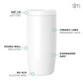 thumbnail image 3 of Taza de café de viaje Simple Modern Voyager 480 ml, 3 of 8