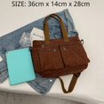 thumbnail image 3 of LHSHID Tote Bag Women Large Crossbody Bag Stylish Handbag for Women Corduroy/Canvas Hobo Bag Fashion shoulder Bag Purse, 3 of 8