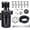 Black, variant on EVIL ENERGY 300ML Baffled Oil Catch Can with Breather Filter - Universal 2 Port Aluminum 5/8" ID 5FT NBR Hose Kit