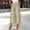 Khaki, variant on Fnooota Women's Capri Pants, Summer Wide-leg Casual Elastic Waist Capris with Pockets Khaki Size S-2XL