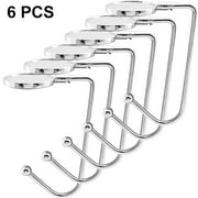 6 Pieces Christmas Stocking Holders Mantel Hooks Hanger Christmas Safety Hang Grip Stockings Clip for Christmas Party Decoration