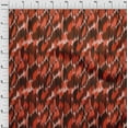 thumbnail image 4 of oneOone Cotton Silk Maroon Fabric Ikat Fabric For Sewing Printed Craft Fabric By The Yard 42 Inch Wide, 4 of 4