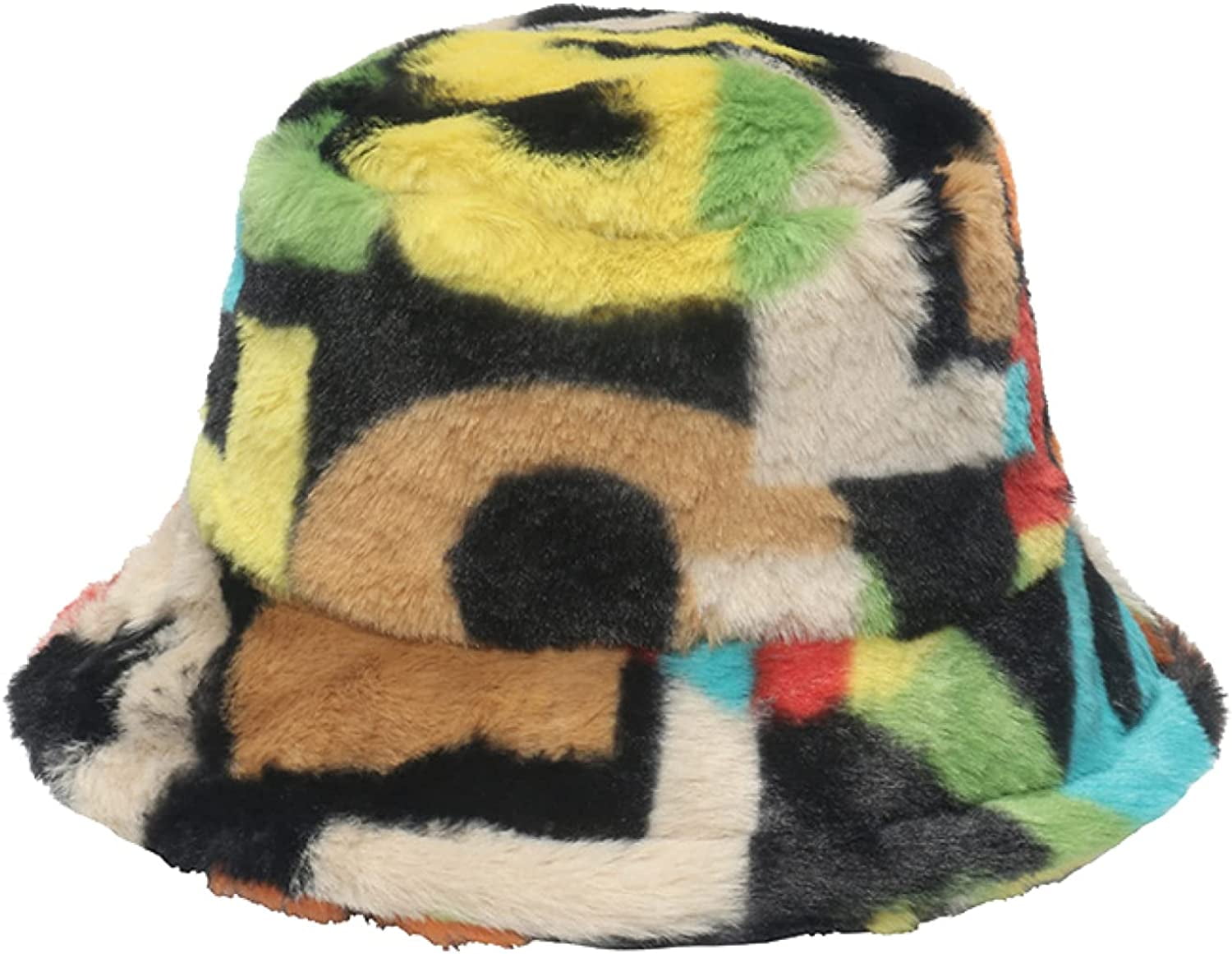 Leopard Print Plush Bucket Hat – The Kawaii Shoppu