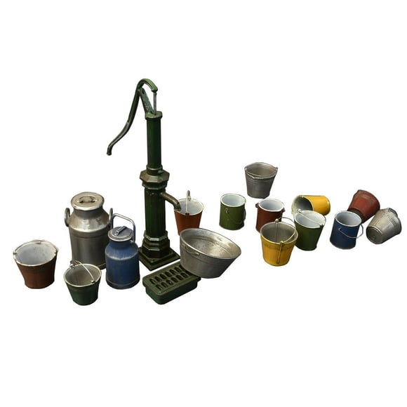 Mini Art MA35578 Ensemble de Pompe à Eau 1/35 Modèle en Plastique