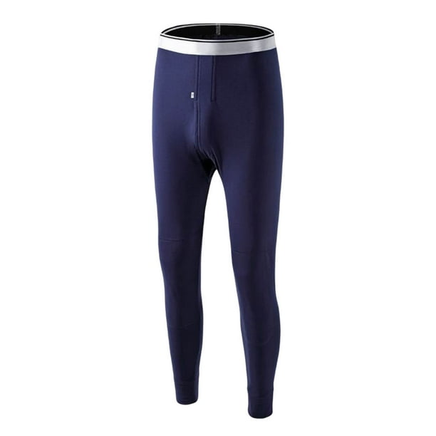 pitrice Male Thermal Underwear Casual Color Warm Long Johns Long