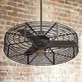 Allen Roth 20 In Valdosta Dark Oil Rubbed Bronze Outdoor Ceiling Fan