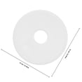 thumbnail image 2 of FONDOTIN Round Fruit Dehydrator Saucer Transparent Liquid Tray for Easy Moisture Collection, 2 of 7
