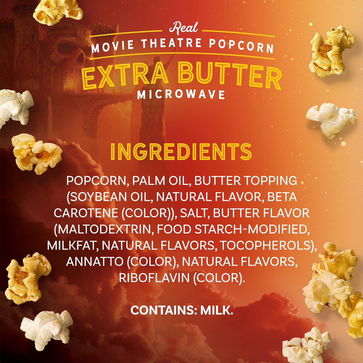 AMC Theatres Microwave Popcorn 6ct, Extra Butter