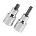 thumbnail image 1 of Filfeel 2pcs 1/2in Square Drive Strut & Nut Hub Clamp Spreader Remover Tool Fit For Citroen Vehicle Accessory, 1 of 8