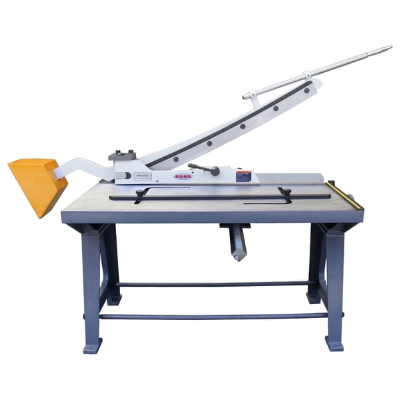 KAKA INDUSTRIAL Sheet Metal Shears,40-Inch 16 Gauge Guillotine Metal Shear with Worktable,Sheet Cutter with Stand for Industrial Fabrication and Construction KHS-40
