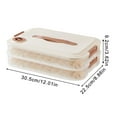 thumbnail image 2 of Multi-Layer Dumpling Storage Box For Freezer Refrigerator, Food Grade Stackable Container With Date Recording Function, Household Quick-Frozen Dumplings And Wontons Organizer kitchen gadgets, 2 of 4