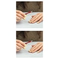 thumbnail image 1 of Jumpingount Recortador de cutículas de uñas Manicura Pedicura Removedor de piel muerta de uñas Empujador de eliminación de acero inoxidable 2piezas, 1 of 6