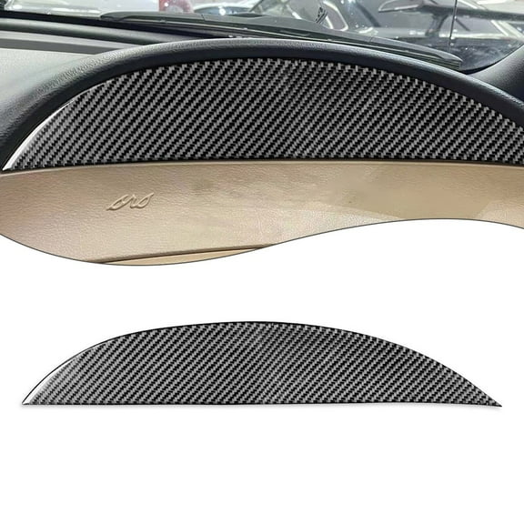 For Ford for Mustang 96-03 Carbon Fiber Interior Dashboard Co-pilot Panel Cover