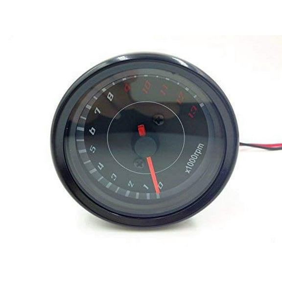 Led Motorcycle Tradition Tachometer Tacho Gauge Meter Cafe Racer Old Shcool CB