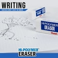 thumbnail image 5 of Pentel Hi-Polymer Block Eraser, Latex Free, White, Pack of 3 Erasers, 5 of 7