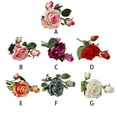 thumbnail image 2 of Rose Silk Cloth Artificial Flowers Simulation Real-look Wedding Home Decor, 2 of 8
