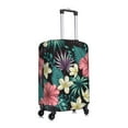 thumbnail image 3 of Easygdp Green Tropical Leaves Double-Sided Printed Elastic Suitcase Protective Cover,Invisible Zipper, Business Trip Luggage Cases,Washable And Resistant To Falling -X-Large, 3 of 9