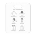 thumbnail image 6 of BETTERLIFE Household T-Shirt Folding Board Folder Clothes Fast Organizer ToolAU M2E8, 6 of 9