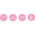 thumbnail image 2 of Darling Souvenir 190 Pcs Retirement Party Theme Stickers for chocolate Candy Labels-Light Pink, 2 of 2