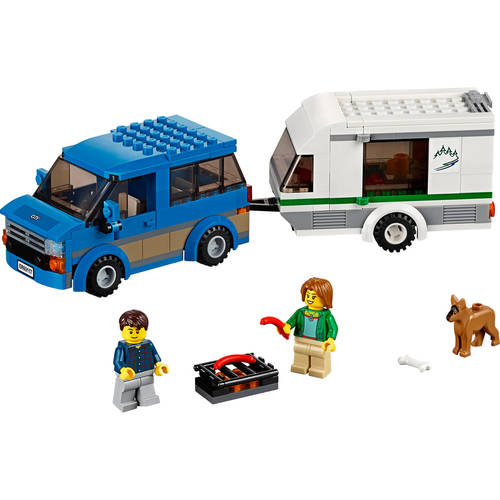 LEGO City Great Vehicles Van & Caravan 60117 - image 3 of 5