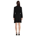 thumbnail image 3 of Time and Tru Women's Smocked Neck Mini Dress with Long Sleeves, Sizes XS-XXXL, 3 of 5