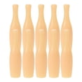 thumbnail image 1 of Minkissy 10Pcs Portable Bowling Pin Set Beige Plastic Tabletop Bowling Game Family Time Bowling Accessory, 1 of 8
