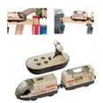 thumbnail image 2 of Electric Remote Trains Toy for Wooden Track, Remote Control & Motorized Train with 4 Sound and Light Effects, Motorised Battery Trains, Trains Set, 2 of 8