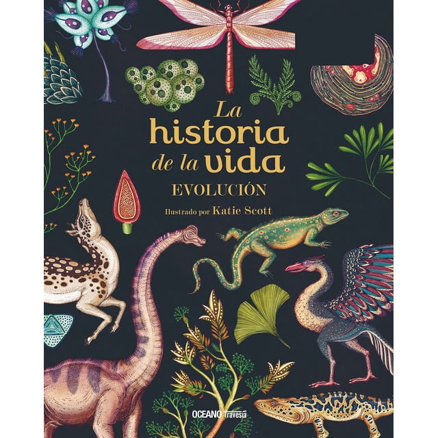 LA HISTORIA DE LA VIDA. EVOLUCION (LIBRO DESPLEGABLE) OCEANO TRAVESIA KATIE ESCOTT