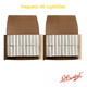 thumbnail image 4 of Fósforos blancos cajita europea | 40 cajetillas de 35 pzas | 1,400 fósforos | Personalizables para eventos | Madera reforestada, 4 of 5