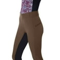 thumbnail image 5 of Women's Equestrian Full Seat Breeches Stretchy, Durable Riding Pants for Comfort and Performance, 5 of 5