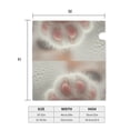 thumbnail image 4 of Naloa Raindrop Kitten Paw Mailbox Covers Magnetic Post Box Cover Post Letter Box Cover Garden Decor-25.5x21 in, 4 of 8