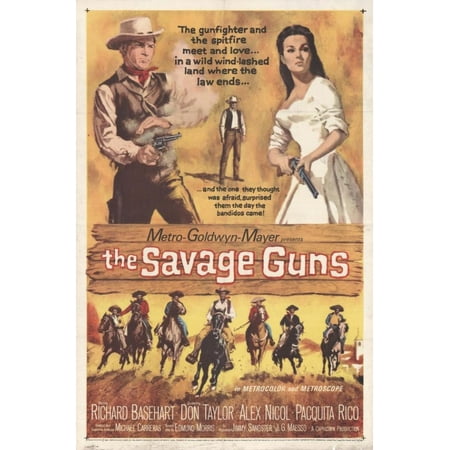 Savage Guns The Movie Poster Print (27 X 40)