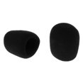 thumbnail image 3 of Micrófono Negro Cubierta De Esponja Windscreenr Para Solapa clip de solapa Micrófono De Auriculares Yuyangstore Funda de esponja negra para micrófono, 3 of 8