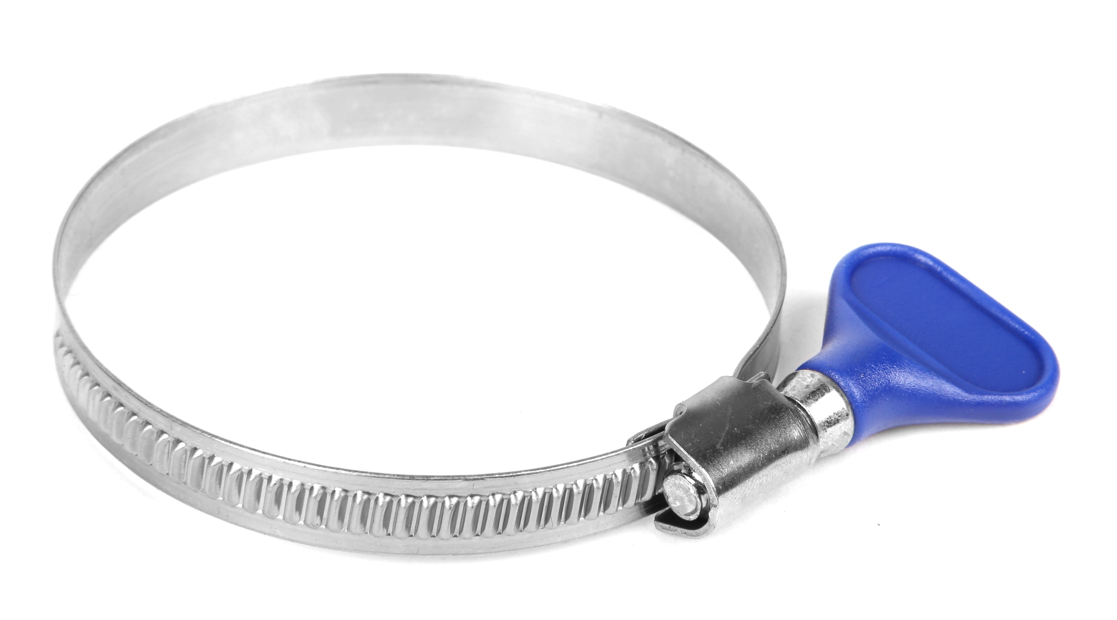 WEN 2.5-Inch Steel Hose Clamps for Dryers and Dust Collection Systems, 10 Pack