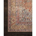 thumbnail image 4 of Loloi Rugs Loren 8'4" x 11'6" Printed Polyester Rug in Red, 4 of 5