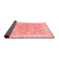 thumbnail image 2 of Ahgly Company Indoor Round Oriental Red Traditional Area Rugs, 6' Round, 2 of 4