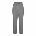 thumbnail image 4 of RongHuan Men's Big and Tall Linen Pants Elastic Waist Wide Leg Athletic Pants Lightweight Outdoor Beach Pants Casual Vacation Jogger Sweatpants, 4 of 6