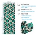 thumbnail image 2 of Leopard Pattern with Green and Black Spots Hot Yoga Mat Towel Non Slip for Hot Yoga - Quick-Drying Yoga Mat Cover with 4 Corner Pockets with Travel Bag - Hot Yoga Towel Non Slip 70"x26", 2 of 6