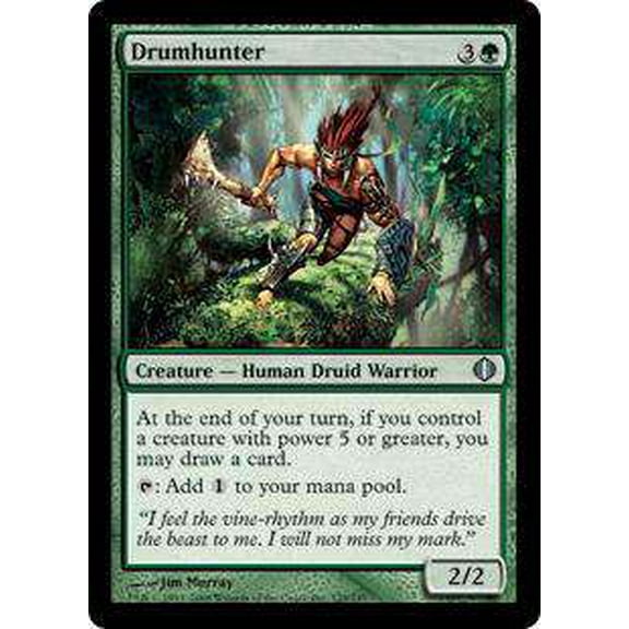 MtG Shards of Alara Uncommon Drumhunter #129