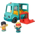 thumbnail image 1 of Camión de comida de juguete Fisher-Price Little People con 2 figuras de 1 año o más, 1 of 6