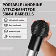 thumbnail image 3 of Barbell Land Mine Adjunto Bas Barra Sin Deslizamiento Barbilla para Prensas Splat Squat, 3 of 9