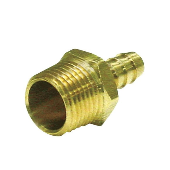 Adaptador para manguera con espiga de latón Homeplus+ 3/4" D x 1/2" D